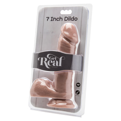 ToyJoy Get Real 7 Inch Dong With Balls Flesh Pink-1