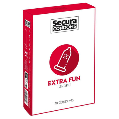 Secura Condoms 48 Pack Extra Fun-0