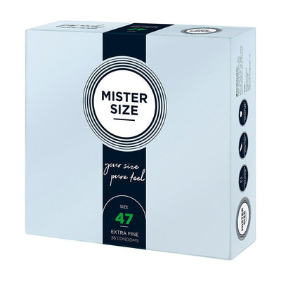 Mister Size 47mm Your Size Pure Feel Condoms 36 Pack-0