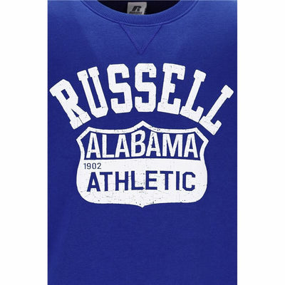 Herren Sweater ohne Kapuze Russell Athletic State Blau