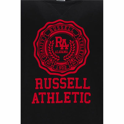 Herren Sweater ohne Kapuze Russell Athletic Ath Rose Schwarz