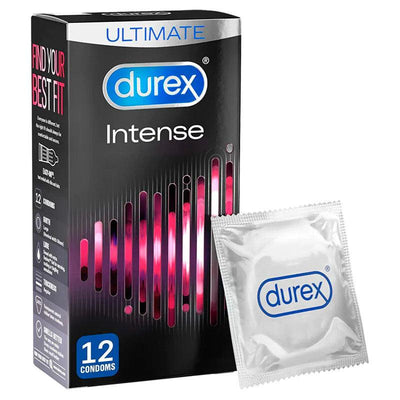 Durex Intense Ribbed And Dotted Condoms 12 Pack-0