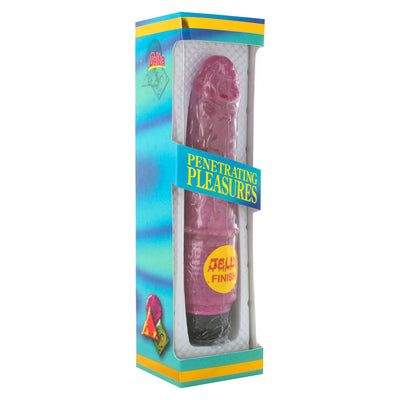 Jelly Vibrator Purple-1