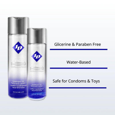 ID Free Hypoallergenic Waterbased Lubricant 130ml-1