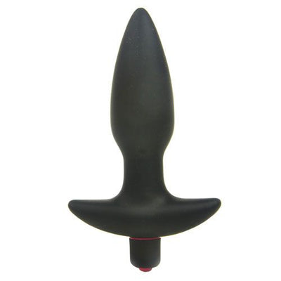 Silicone Butt Plug With Vibrating Bullet-0