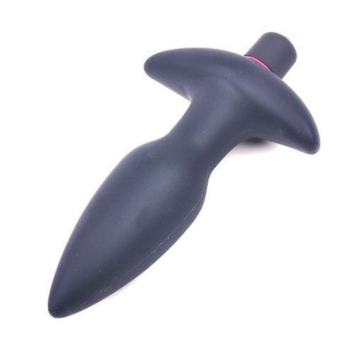 Silicone Butt Plug With Vibrating Bullet-1