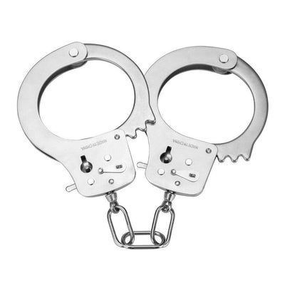 Me You Us Premium Heavy Duty Metal Bondage Handcuffs-0