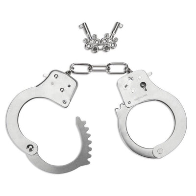 Me You Us Premium Heavy Duty Metal Bondage Handcuffs-1