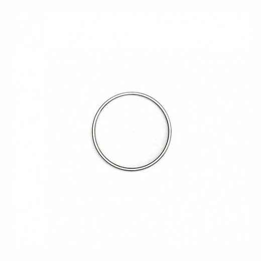 Stainless Steel Solid 0.5cm Wide 30mm Cock Ring-1