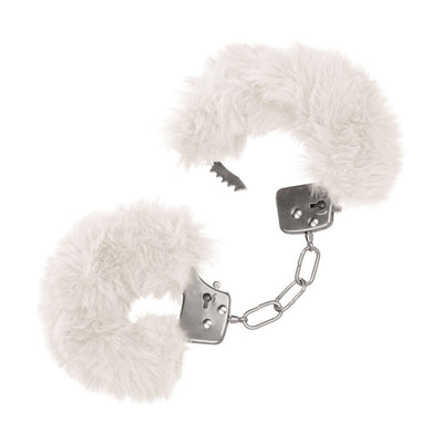 Ultra Fluffy Furry Cuffs White-1
