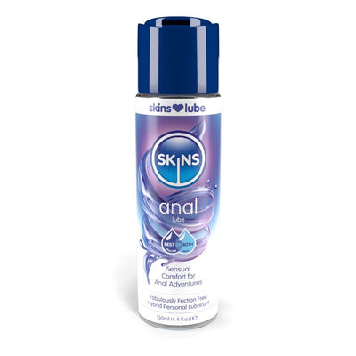 Skins Anal Hybrid Silicone And Waterbased Lubricant 130ml-0