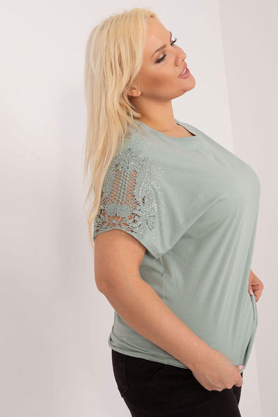 Plus-Size Bluse Model 195388 Factory Price