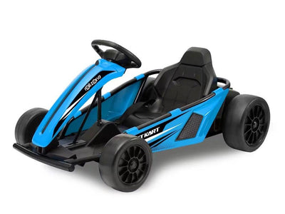 ROLLZONE drift Go-Kart, New Generation, powered with 24 volt (RZDK) - blue - tjoplaza.eu