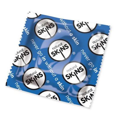 Skins Condoms Natural x50 (Blue)-0